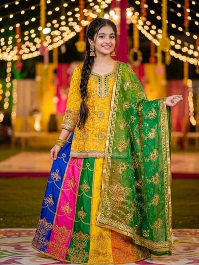 Mehandi dress