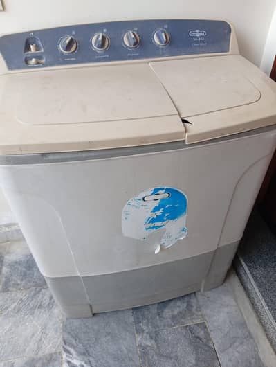 super Asia washing machine+ dryer