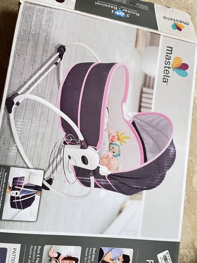 Mastela 5-in-1 Baby Rocker & Bassinet