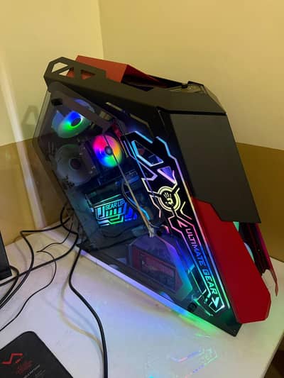 Bloody Gaming PC  Ryzen 5 3600  Rx 580 8gb 16gb Ram 256gbssd +500HhD