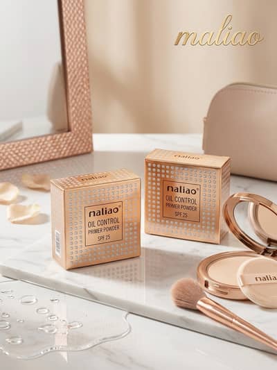 Maliao Oil Control Primer Powder SPF 25 | Smooth Matte Finish for Skin