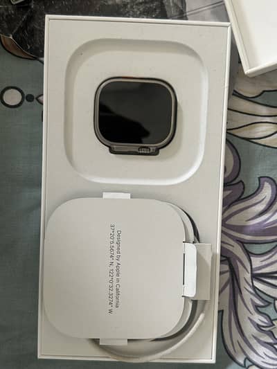 Apple Watch Ultra 2, 49mm, Titanium Blue/Black watch
