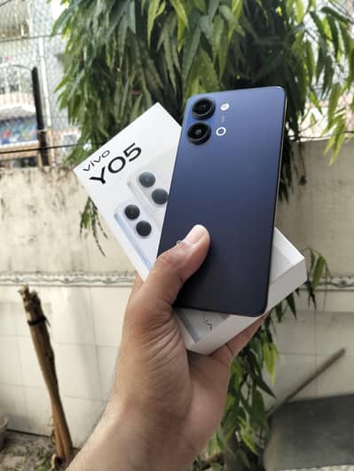 Vivo Y05 4GB,128GB complete box 03217695545