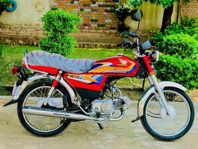 Honda CD 70 | Model 2025 | Red Color | Bike Honda CD 70 Only Call