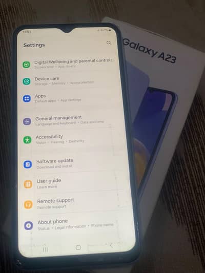 Samsung Mobile A23