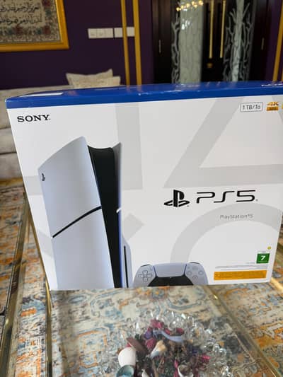 Brand New PS5 Slim Disc Edition 1TB (Box Pack) + Extra Controller