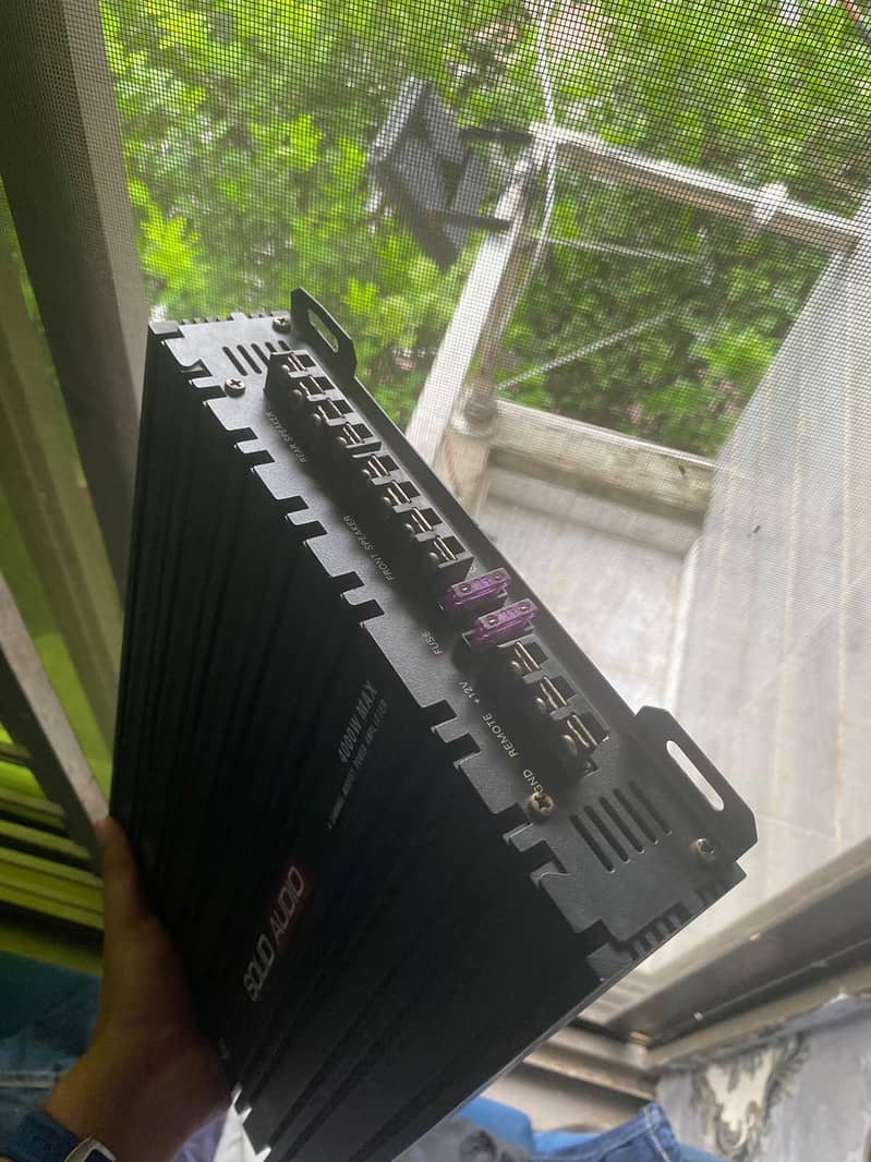 Solid audio  amplifier condition used 2