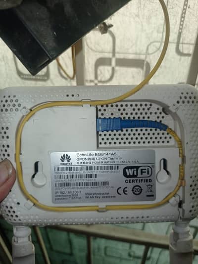 Huawei Device for sale GPON Fibre with adopter and cable of fiber