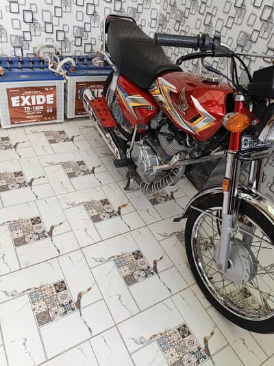 Honda CG 125 2025 model All Punjab registered
