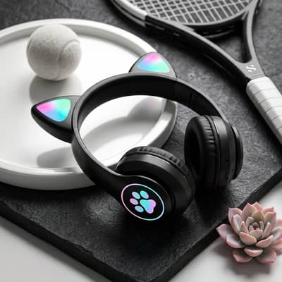Cat Ear Bluetooth  Headphones