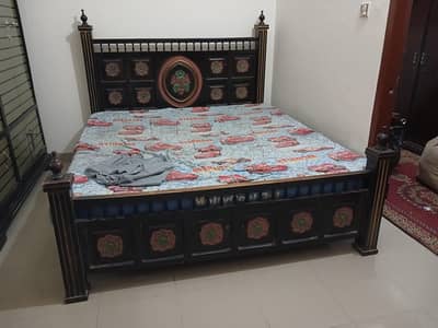 Double Bed king size with Dressing table, wardroband 7 seater sofa set