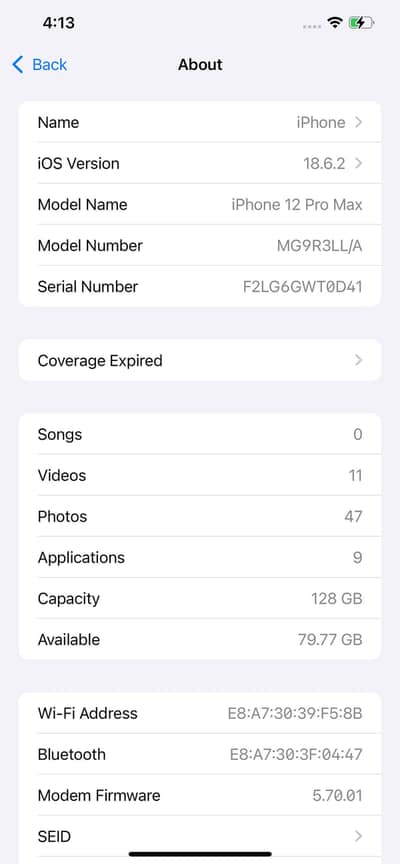 Apple iPhone 12 Pro Max