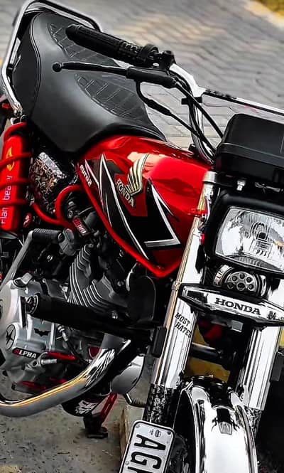 CG 125 2021 model full modified