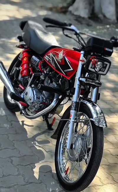 CG 125 2021 model full modified
