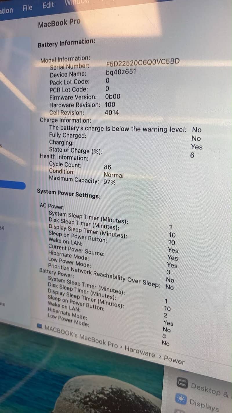 MacBook pro M3 chip 9