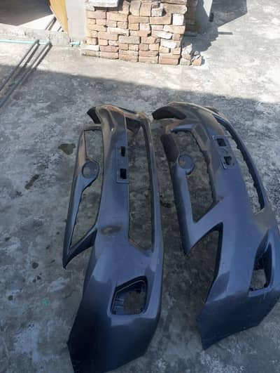 Toyota Vitz 2005–2007 Model – Used Front & Rear Bumpers