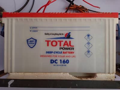 Total Power DC 160 Deep Cycle Battery 12V 110Ah – Solar / UPS