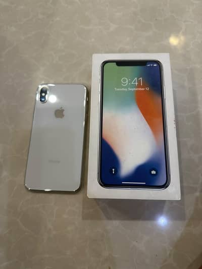 iPhone X 256gb PTA APPROVED.