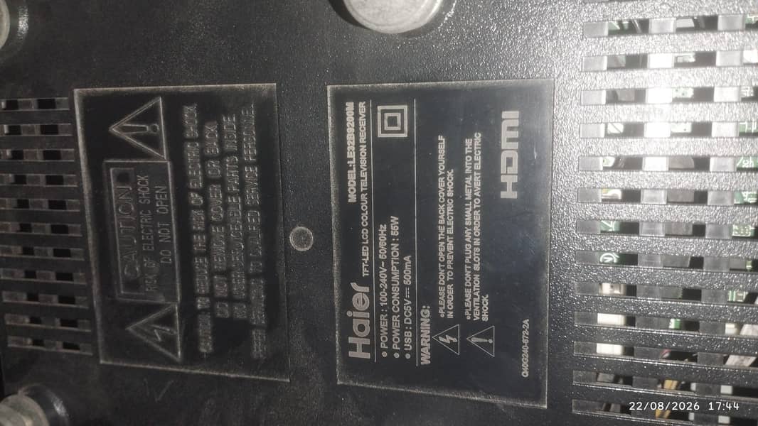 Haier smart LCD 32" 1