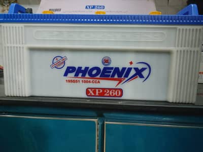 Phoenix battery like new, warranty product solar battery