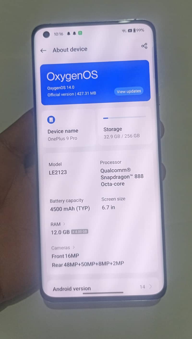 One Plus 9 Pro 6