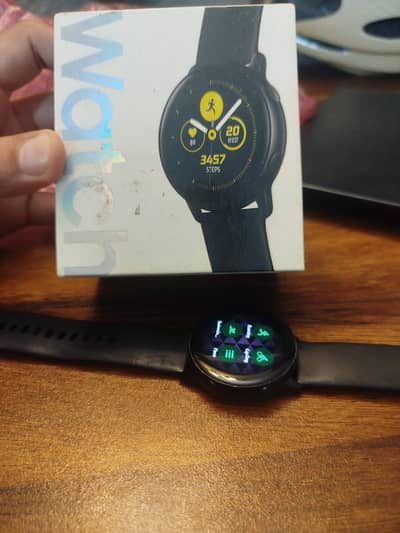 Samsung Galaxy Watch Active 40mm — Black Complete Box