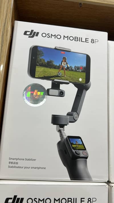 Mobile gimble Dji osmo 8P with stabilizer