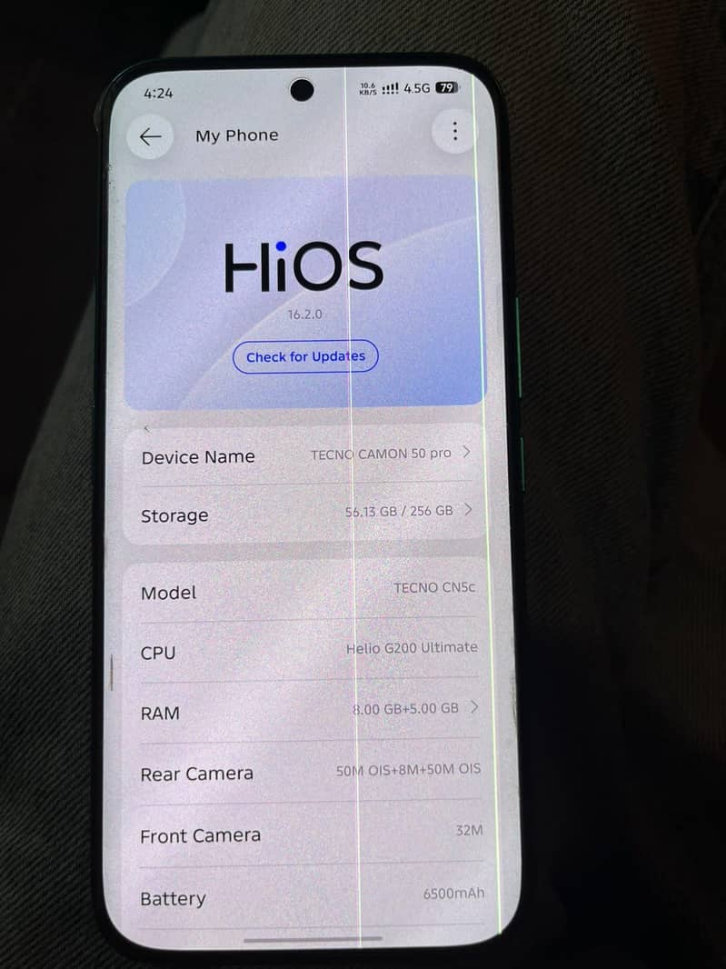 Tecno camon 50 pro 3