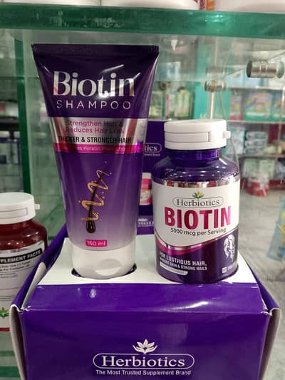 Biotin shampoo & Biotin tablets