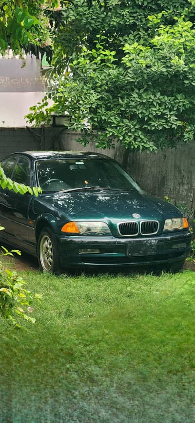 BMW 3 Series e46 without engine project car sports car