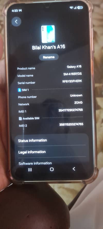 Samsung Mobile A16