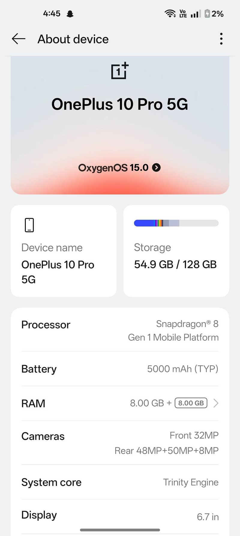 One Plus 10 Pro 1