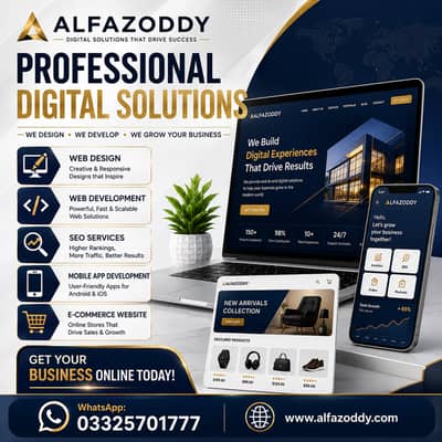 Web Development | Web Design | SEO | Mobile App | E-commerce Website