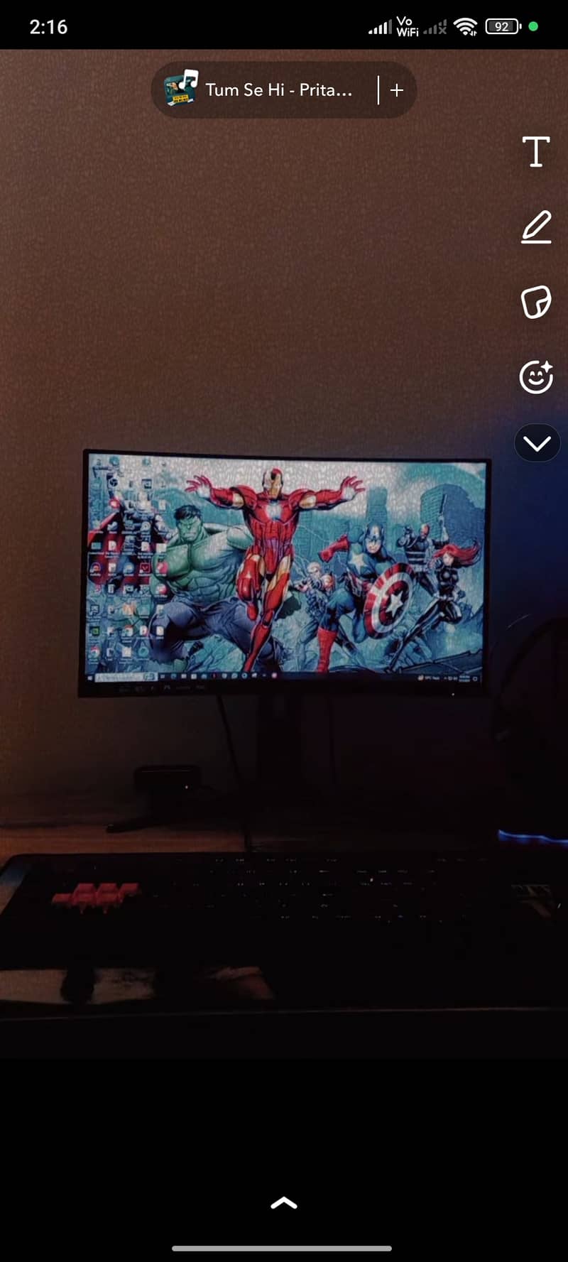 Complete gaming pc setup 2