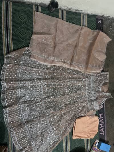 Beautiful Heavy Embroidered Fancy Maxi Dress for Weddings