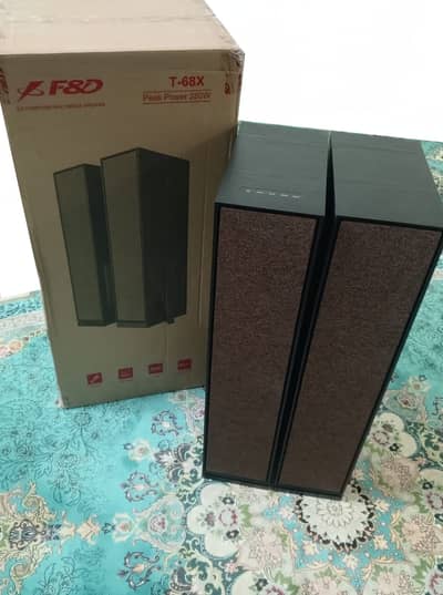 Title: F&D T-68X 2.0 Multimedia Speakers – 280W Peak Power