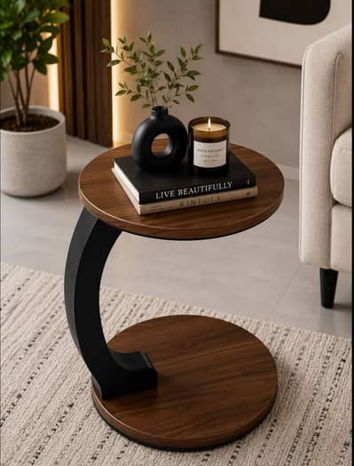 Modern wooden table