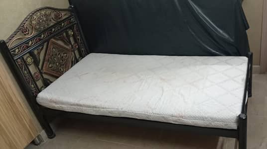 iron Single Bed / single bed For sale / Without matres