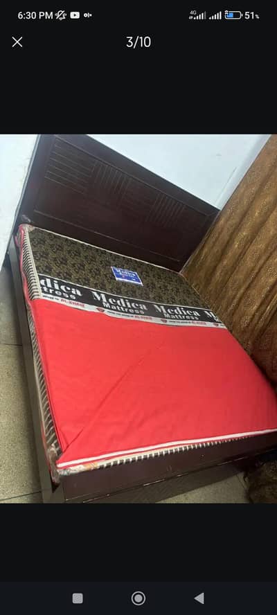 King Size Double Bed.