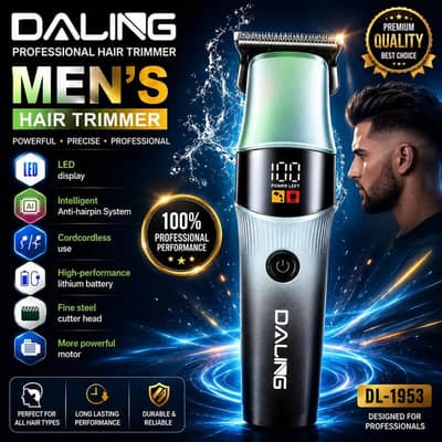 DALING DL-1953 Professional Rechargeable Hair Trimmer