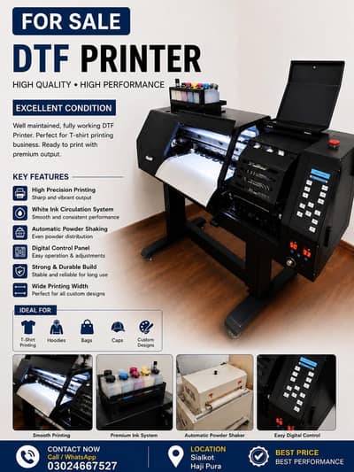 DTF Sticker Printer – High-Quality Sticker Printing Machine