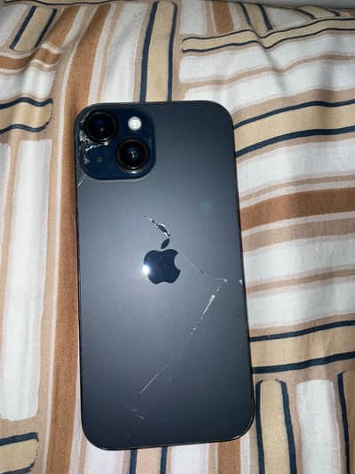 Apple iPhone 15 128gb back crack