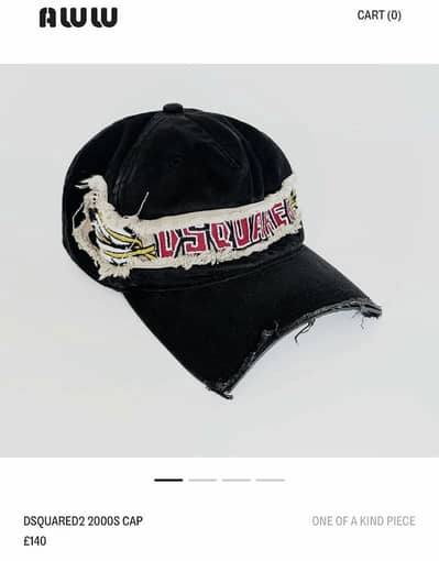 Dsquared vintage cap