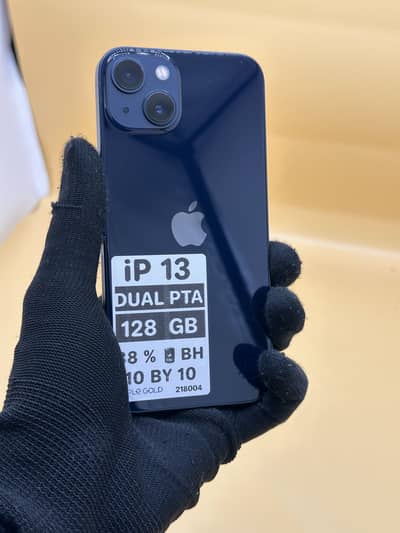 Apple iPhone 13 dual Sim PTA APPROVED 88% Battery Health