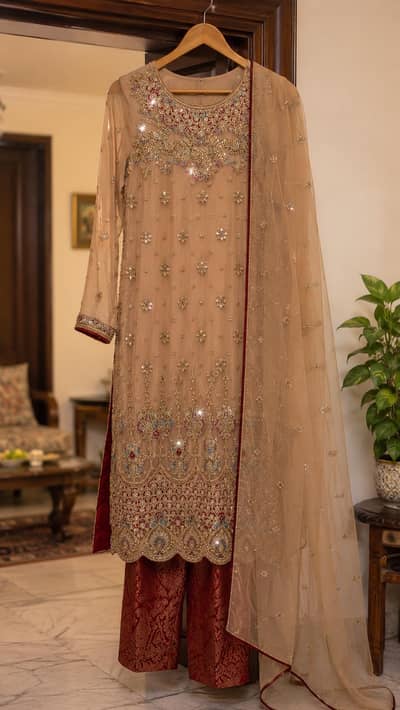 full heavy handwork 3pc