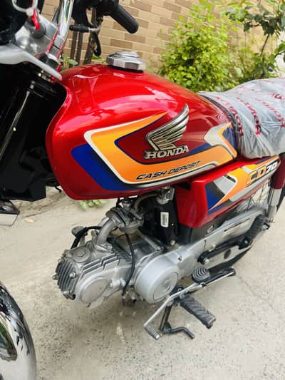 Honda cd 70 2025 model APL For new bike 10/10 condition best for 2026
