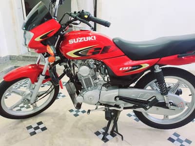 Suzuki GD110S Red Colour