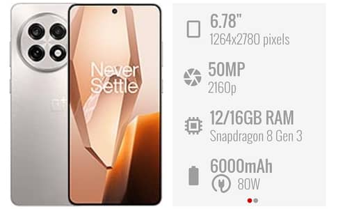 OnePlus 13R PTA Approved 10/10 with original box and charger 120 fps