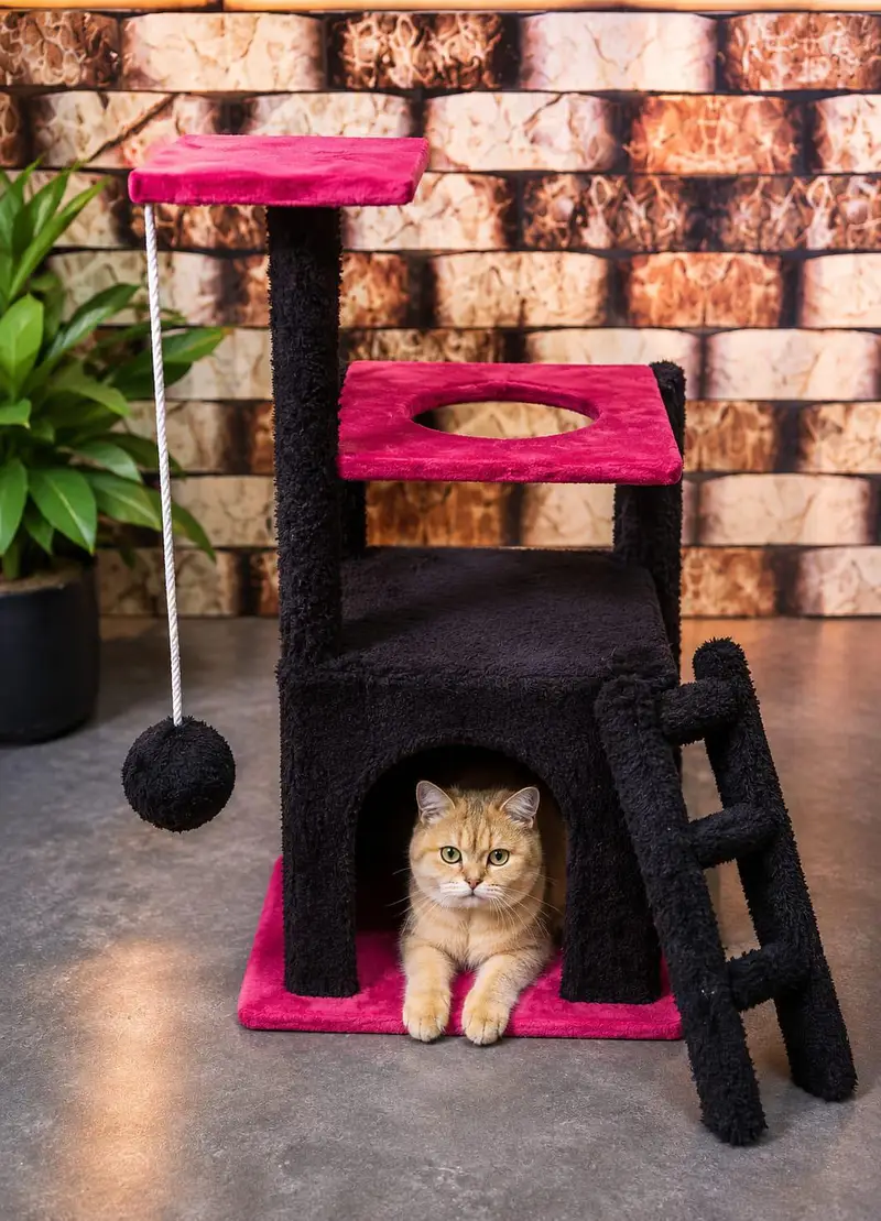 Luxury Wooden Cat House | Premium Handmade Design — photo 4