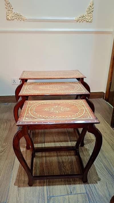 nesting table set of 3